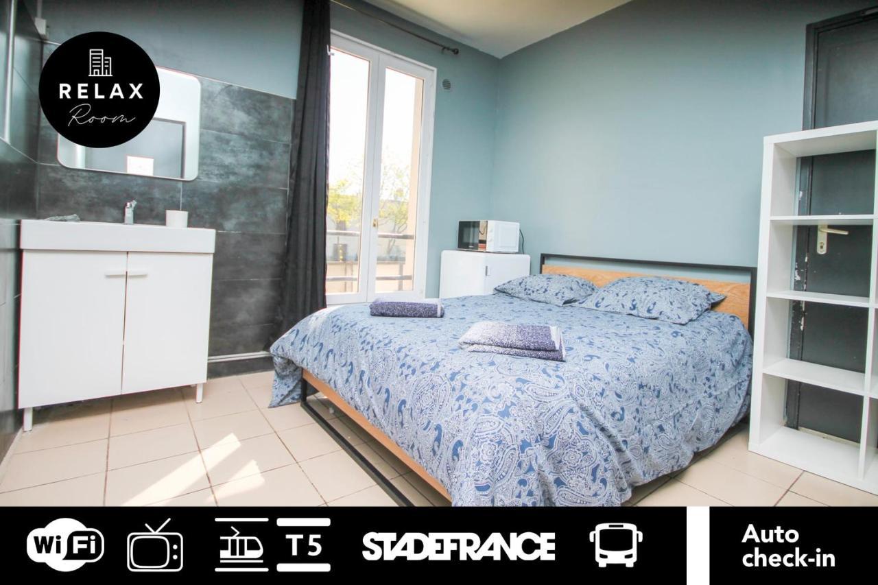 08 - Chambre Proche Paris Et Transports Avec Tv Wifi Сен-Дени Экстерьер фото